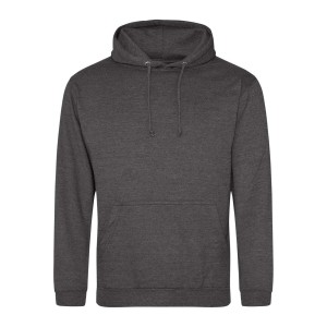 AWDIS kapucnis pul�ver, kevertsz�las, Charcoal