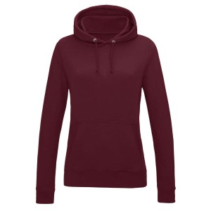 AWDIS n�i kapucnis pul�ver, Burgundy