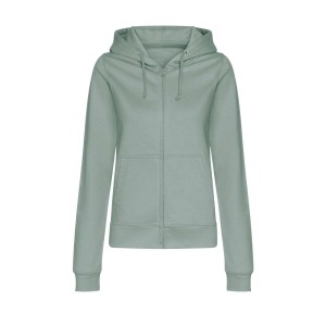 AWDis Zoodie n�i kapucnis pul�ver, Dusty Green