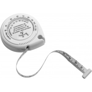 BMI m�r�szalag, feh�r