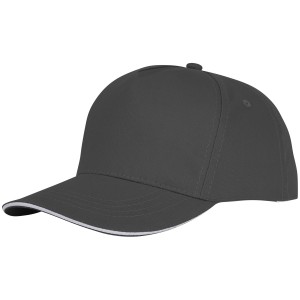 Ceto 5 paneles szendvics baseballsapka, sz�rke