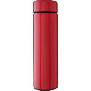Duplafal�, rozsdamentes ac�l termosz, 425 ml, piros
