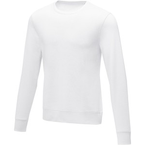 Elevate Zenon f�rfi kereknyak� pul�ver, feh�r