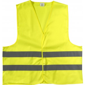 F�nyvisszaver� biztons�gi mell�ny, s�rga, XXL