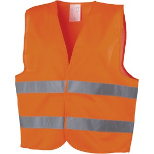 F�nyvisszaver� mell�ny, ISO EN 20471, narancs