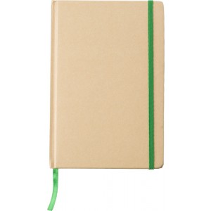 Gianni A5-�s �jrapap�r f�zet, lime