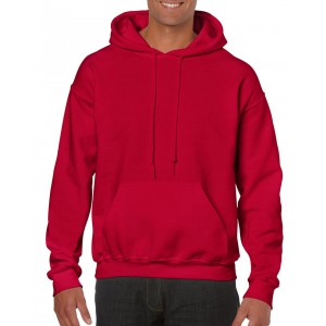 Gildan Heavy Blend kapucnis pul�ver, Cherry Red