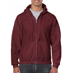 Gildan Heavy Blend kapucnis pul�ver, Maroon