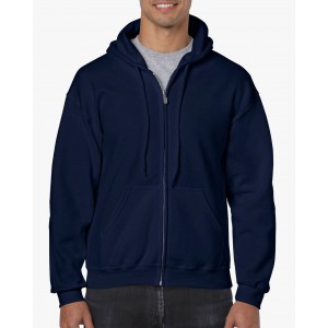 Gildan Heavy Blend kapucnis pul�ver, Navy