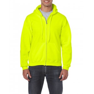Gildan Heavy Blend kapucnis pul�ver, Safety Green
