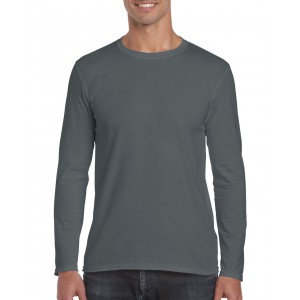 Gildan SoftStyle f�rfi hossz�ujj� p�l�, Charcoal