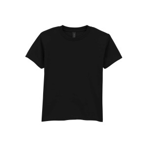 Gildan SoftStyle gyerekp�l�, Pitch Black