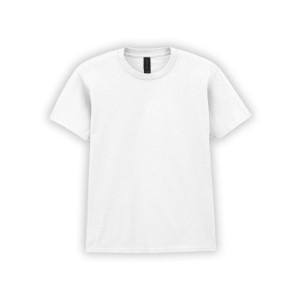 Gildan SoftStyle gyerekp�l�, White