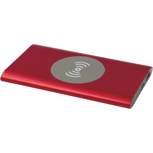 Juice alum�nium vezet�k n�lk�li powerbank, 4000 mAh, piros