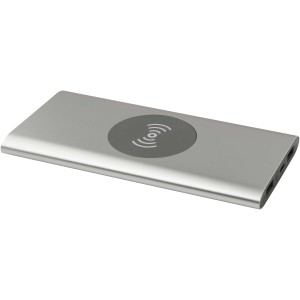Juice alum�nium vezet�k n�lk�li powerbank, 8000 mAh, ez�st