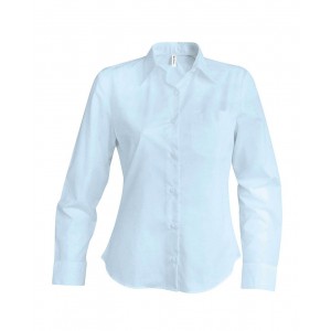 Kariban Easy Care hossz�ujj� bl�z, Oxford Blue
