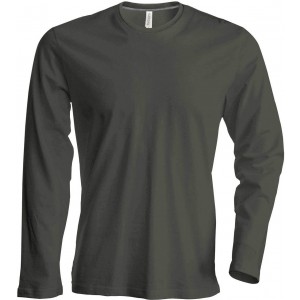Kariban f�rfi hossz�ujj� p�l�, Forest Green