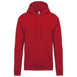 Kariban f�rfi kapucnis pul�ver, Cherry Red