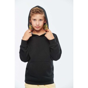 Kariban gyerek kapucnis pul�ver, Black/Skate Graffiti