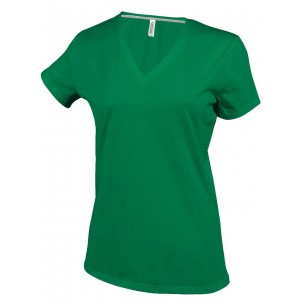Kariban n�i V-nyak� p�l�, Kelly Green