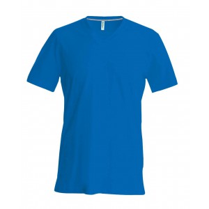 Kariban V-nyak� f�rfip�l�, Light Royal Blue