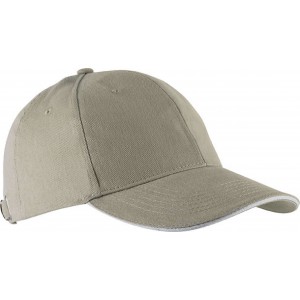 Kup Orlando 6 paneles sapka, Beige/White