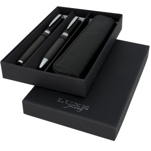 Luxe Carbon tollk�szlet  tollbet�ttel, fekete