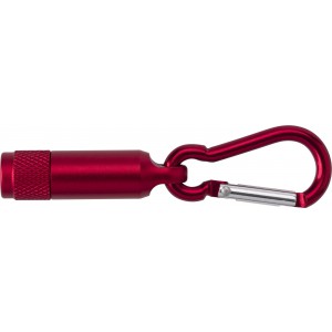 Mini l�mpa karabinerrel, piros