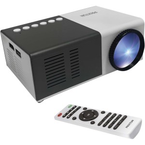 Prixton Cinema mini vet�t�, fekete, feh�r