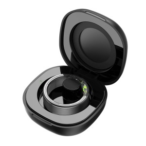 Prixton Orbyt okosgy�r�, fekete, 8-as m�ret (18,3 mm)