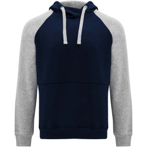 Roly Badet gyerek kapucnis pul�ver, Navy Blue, Heather grey