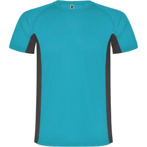 Roly Shanghai r�vid ujj� gyerek sportp�l�, turquois, dark lead
