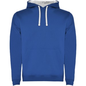 Roly Urban f�rfi kapucnis pul�ver, Royal blue, White