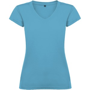 Roly Victoria n�i V-nyak� pamutp�l�, Turquois
