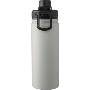 Rozsdamentes ac�l duplafal� palack, 500 ml, sz�rke