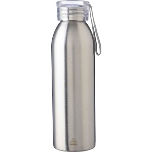 Rozsdamentes ac�l egyfal� palack, 650 ml, ez�st