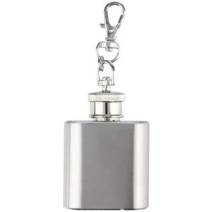 Rozsdamentes ac�l lapos�veg, 30 ml, ez�st