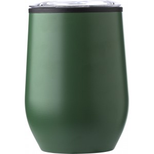 Rozsdamentes ac�l utaz�poh�r, 300 ml, z�ld