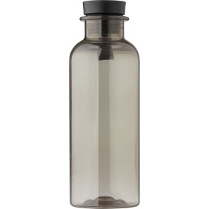 RPET iv�palack, 500 ml, fekete
