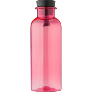 RPET iv�palack, 500 ml, piros