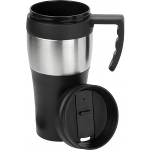 Termoszb�gre, 500 ml, fekete/ez�st